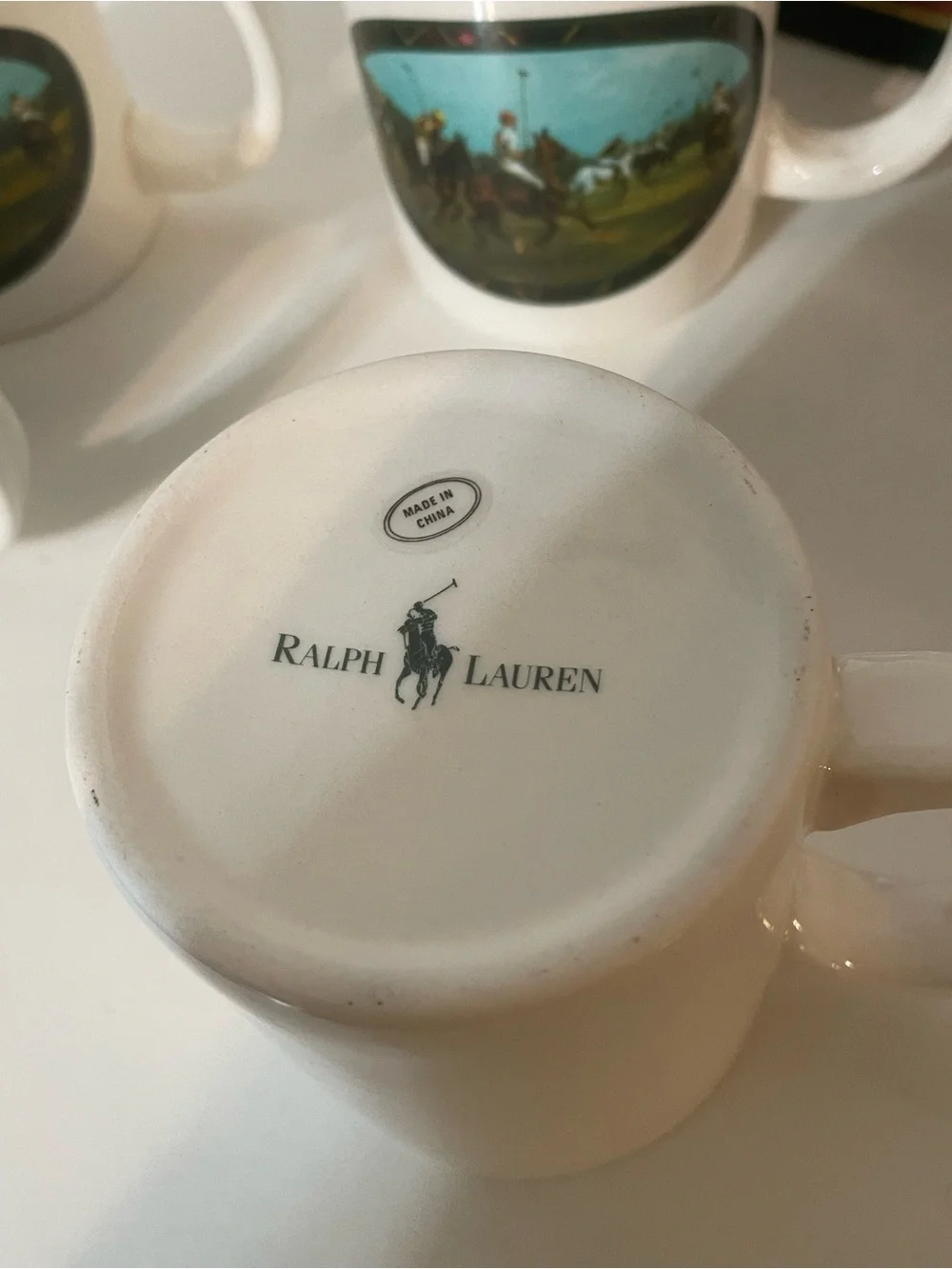 Vintage Polo Ralph Lauren Mugs NIB - Picture 8 of 9